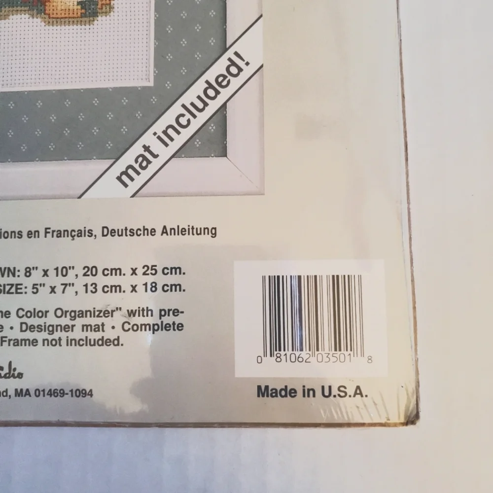 Weekenders Bearing Bouquets Countless Cross Stitch New